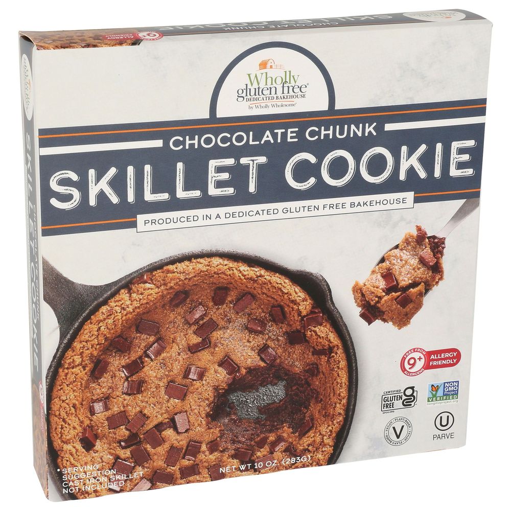 Wholly Gluten Free Chocolate Chunk Skillet Cookie, 10 Ounce -- 6 Per Case