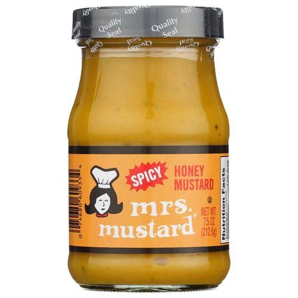 Mrs. Mustard Spicy Honey Mustard, 7.5 Ounce -- 6 Per Case
