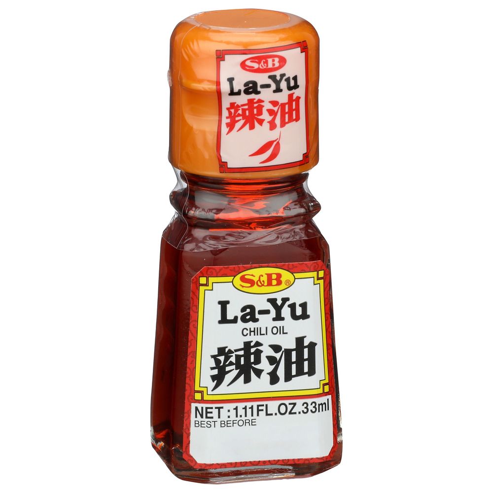 S&b La-yu Chili Oil, 1.11 Fluid Ounce -- 10 Per Case