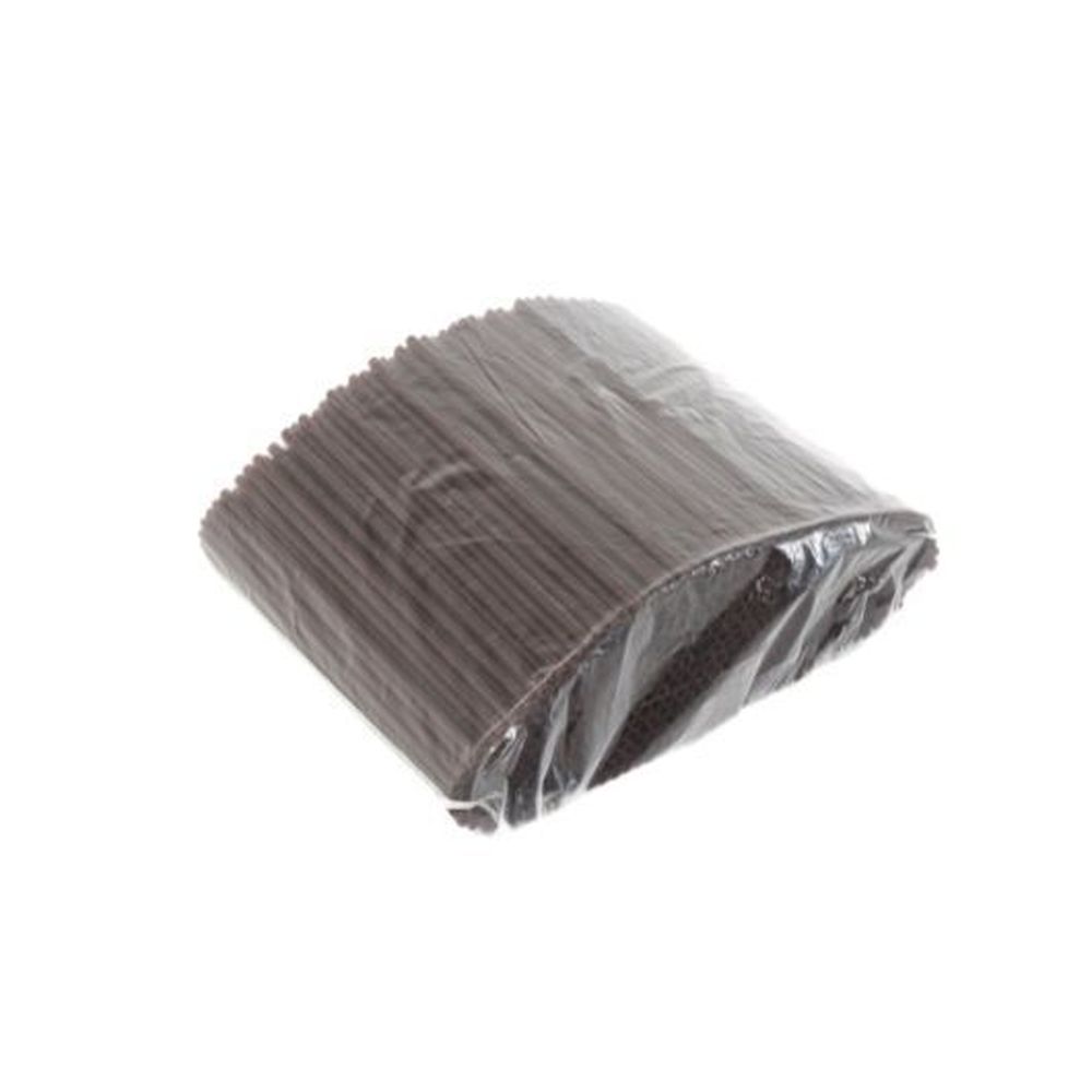 The Sustainable Agave Company Regular Unwrapped Brown Agave Straw, 8 Inch -- 5000 Per Case