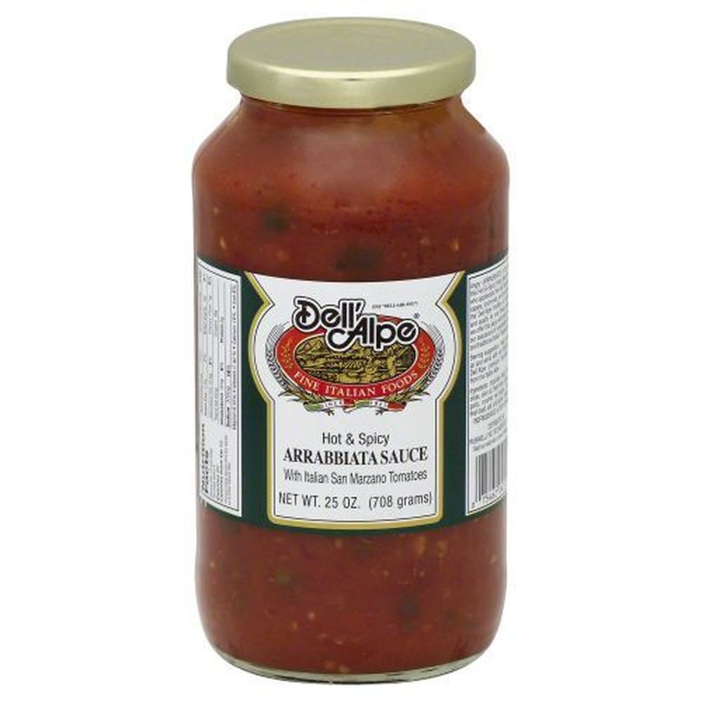 Dell'alpe Hot And Spicy Arrabbiata Sauce, 25 Ounce -- 6 Per Case