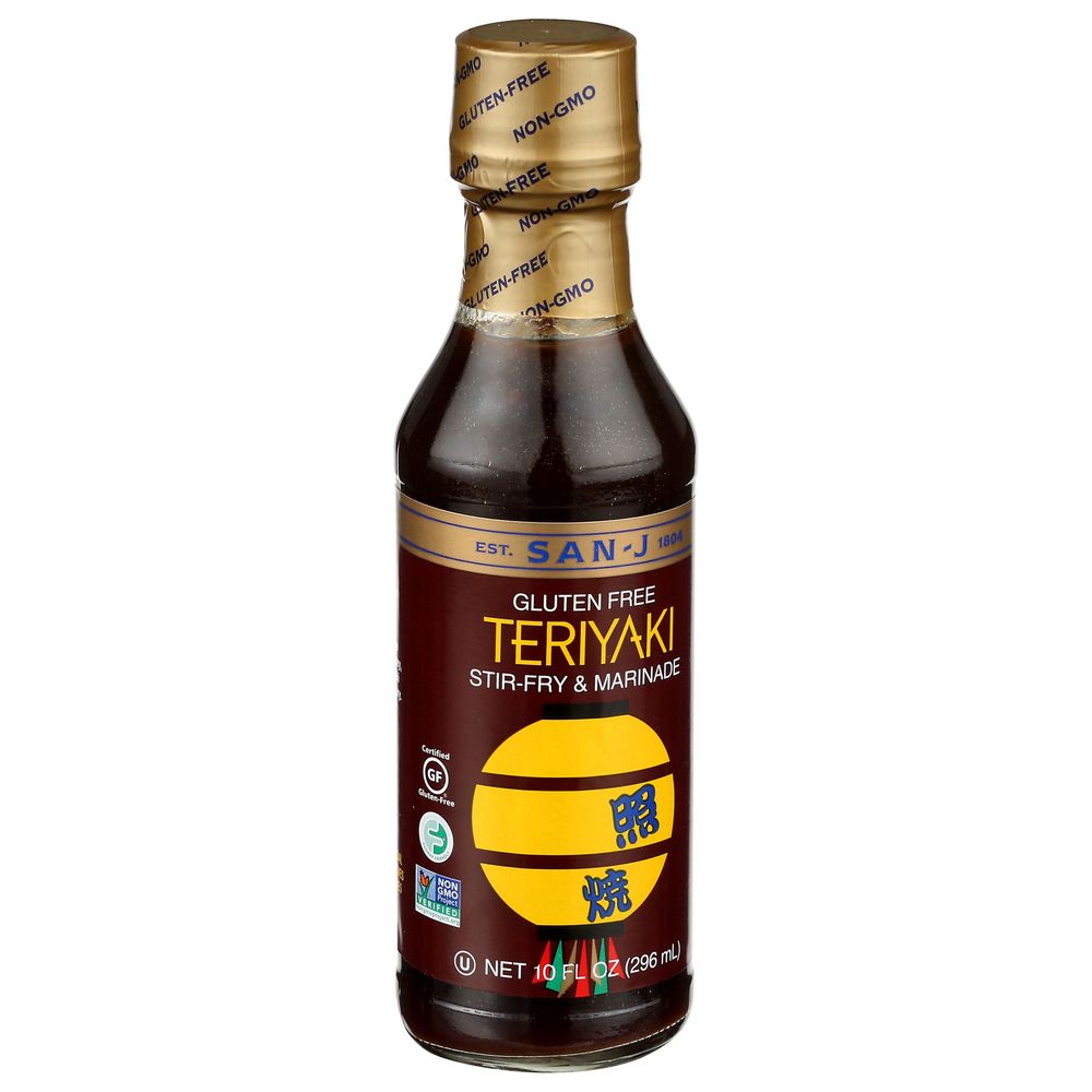 San-j Gluten Free Teriyaki Sauce, 10 Ounce -- 6 Per Case