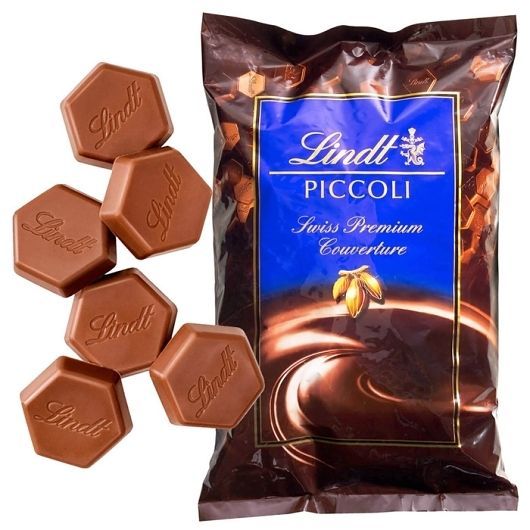 Lindt Chocolate Boutique クリアランスL×4袋 Lindt Alpina Chocolate Piccoli Baking Chips, 5.8 Pound -- 4
