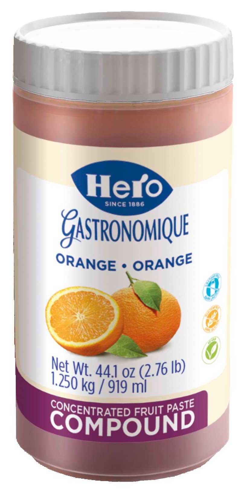 Hero Orange Fruit Compound, 2.75 Pound -- 3 Per Case