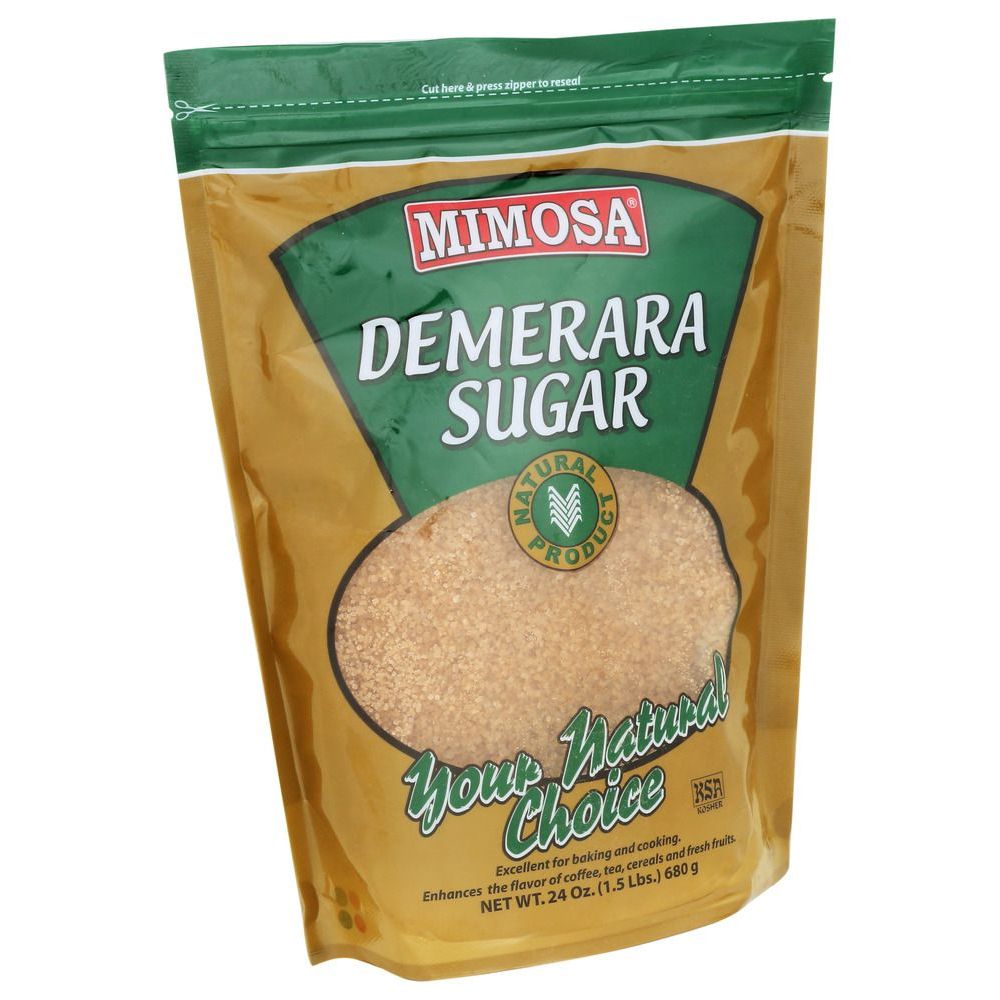 Mimosa Demerara Natural Sugar, 1.5 Pound -- 12 Per Case