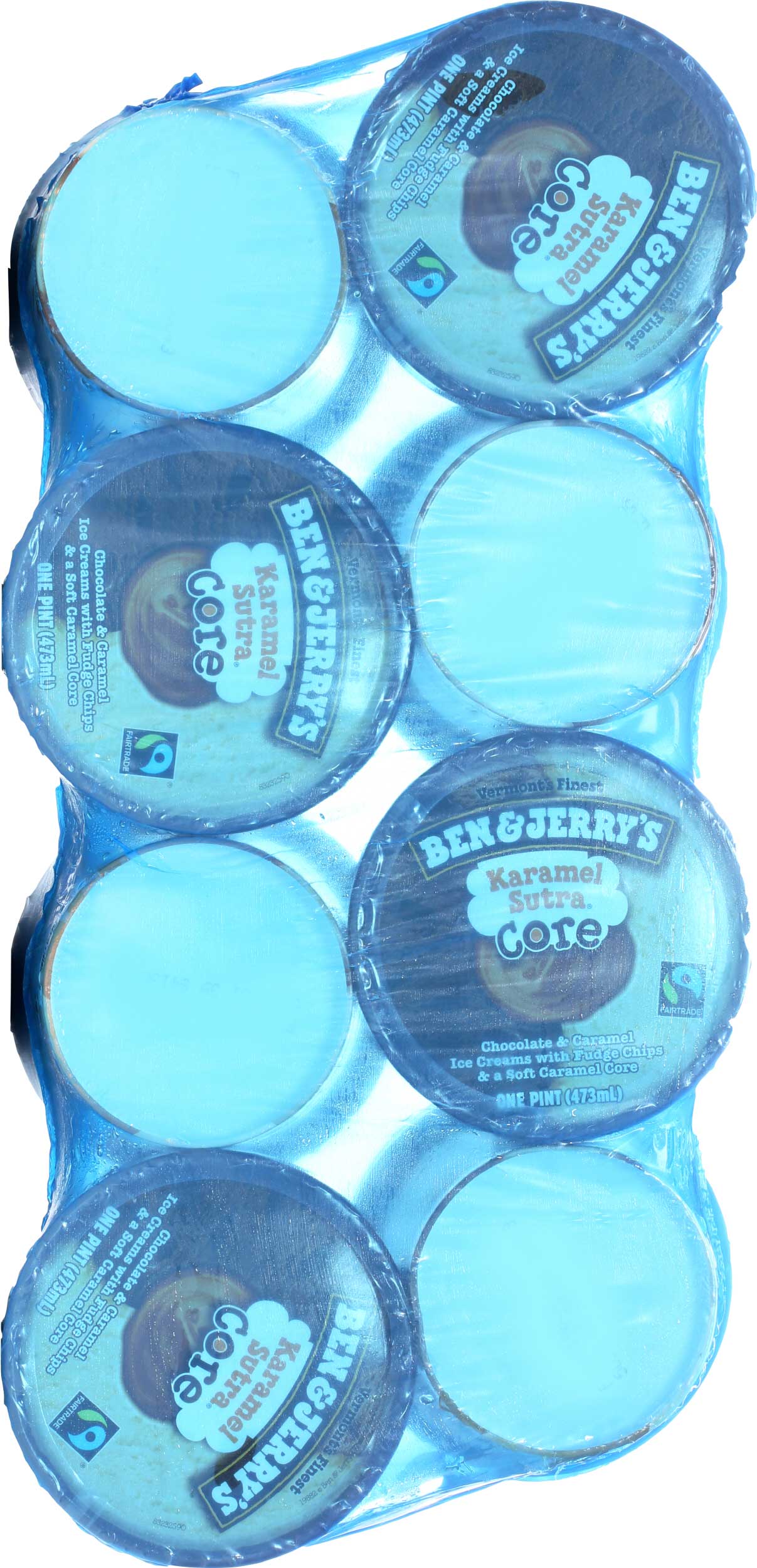 Ben and Jerrys Chocolate Caramel Ice Cream Case