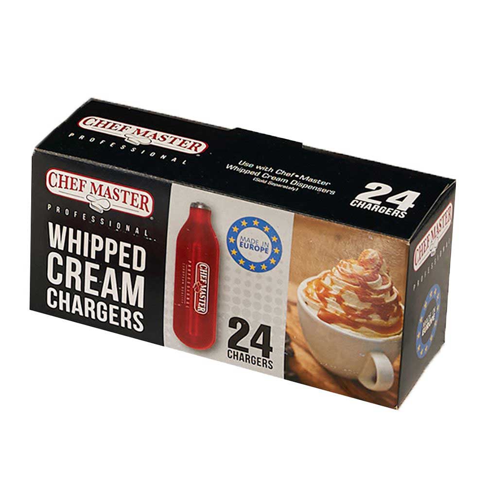 Chef-master Charger For Whipped Cream Dispenser, 24 Per Pack