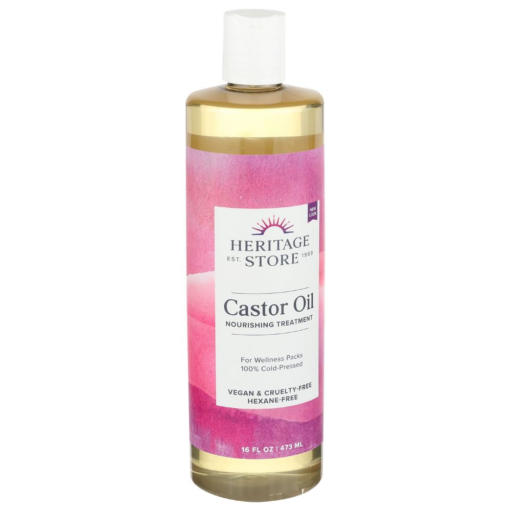 Heritage Store Aceite De Ricino, 16 Onzas