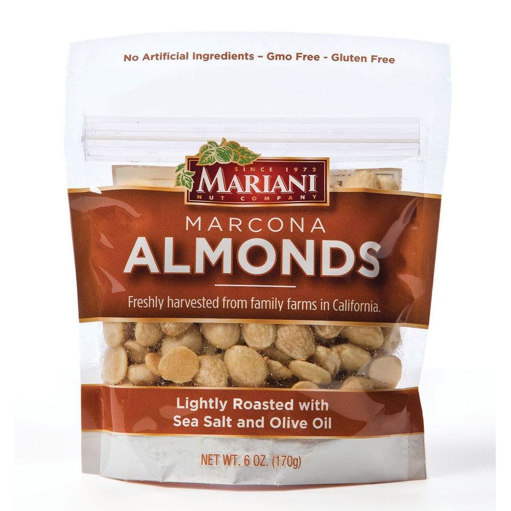 Mariani Roasted Marcona Almonds, 6 Ounce -- 12 Per Case