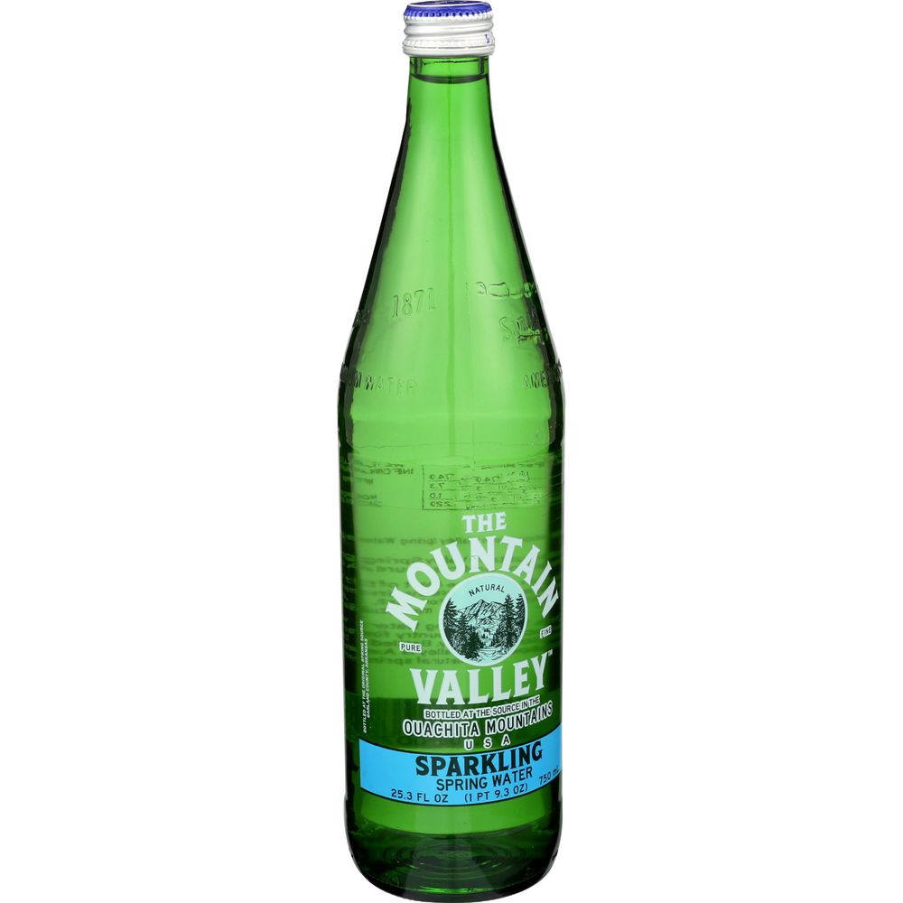 The Mountain Valley Springsparkling Spring Water, 750 Ml -- 12 Per Case