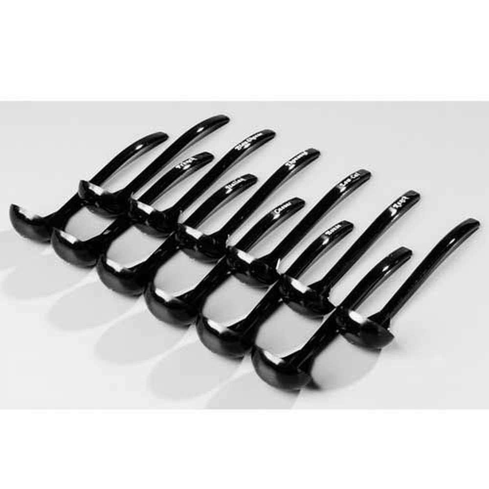 Carlisle 28703 Carly Polycarbonate 1 Ounce Salad Dressing Ladle, Assortment Pack