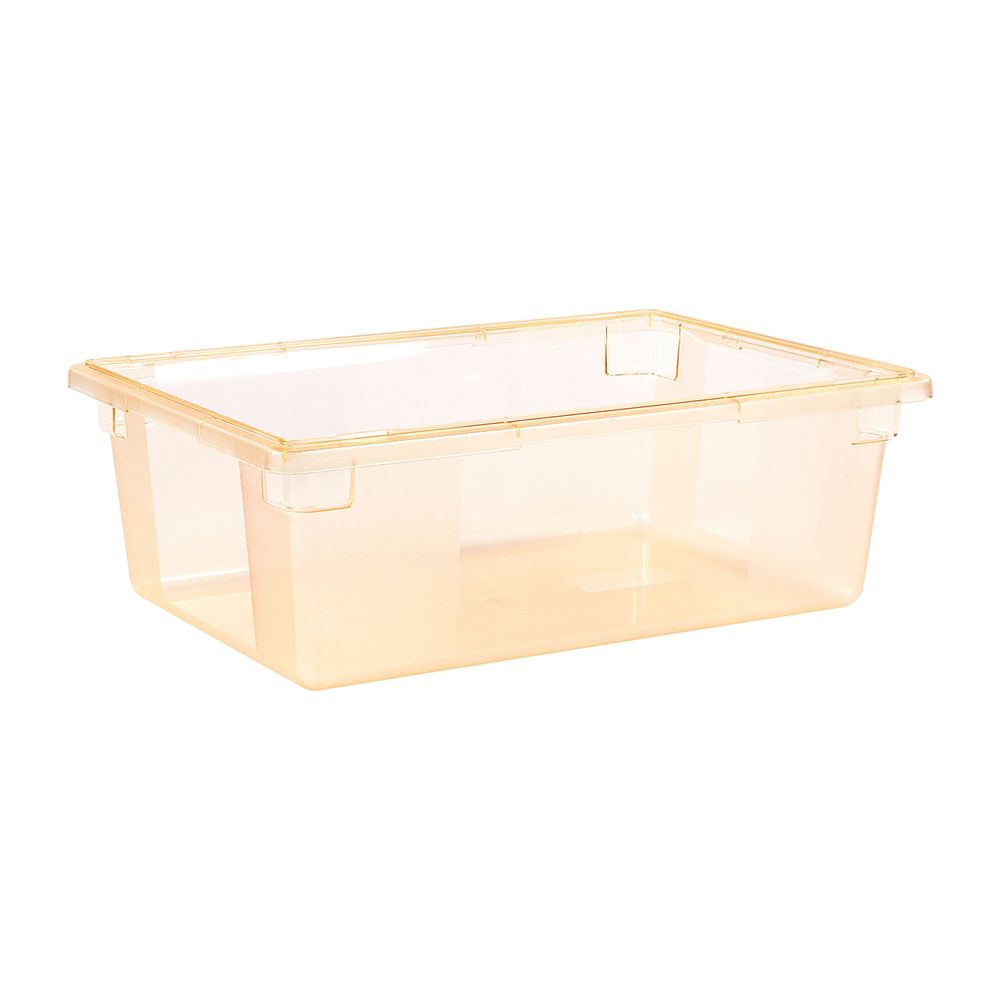 Carlisle 10622c22 Storplus Polycarbonate Yellow Color-coded Food Storage Box, 12.5 Gallon Capacity