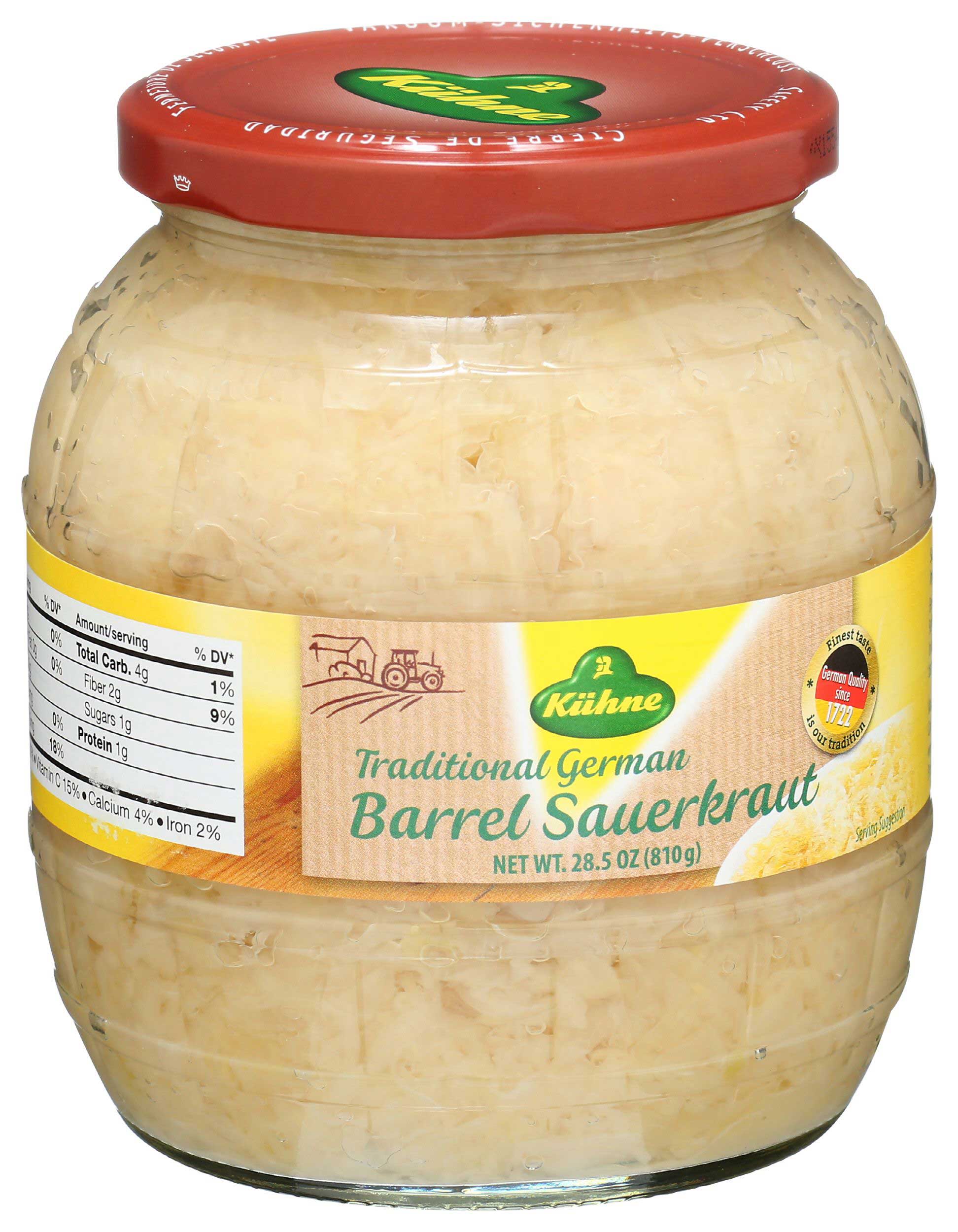 Kuhne Barrel Sauerkraut | FoodServiceDirect