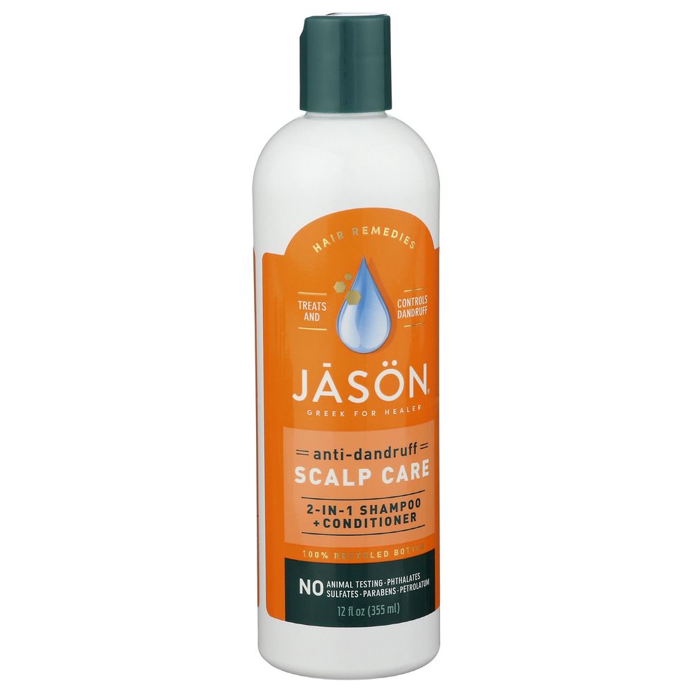 Jason Anti-dandruff Scalp Care 2 In 1 Shampoo Plus Conditioner, 12 Ounce