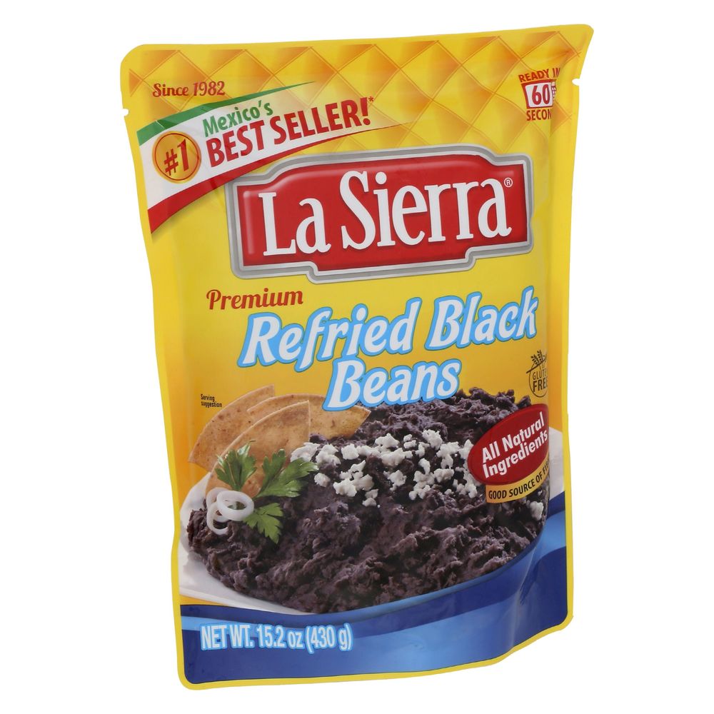 La Sierra Refried Black Beans, 15.2 Ounce -- 8 Per Case
