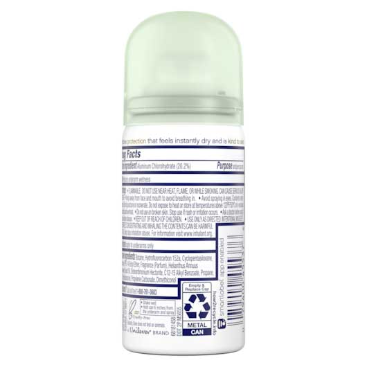 Dove Go Fresh Cool Essentials Anti-perspirant Dry Spray, 1 Fluid Ounce Aerosol -- 24 Per Case