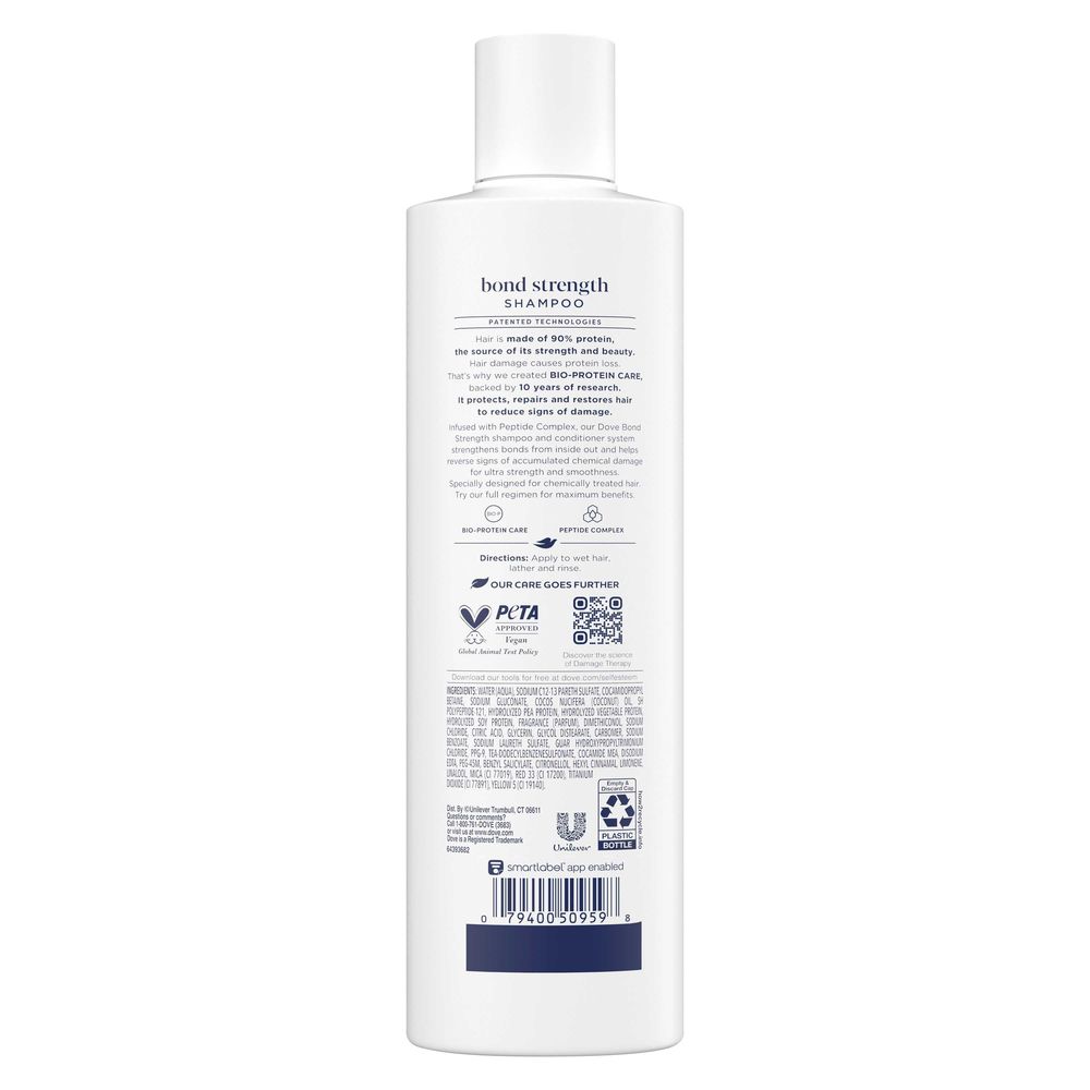 Dove Damage Therapy Bond Strength Shampoo, 12 Fluid Ounce -- 6 Per Case