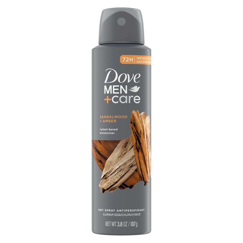 Dove Men Plus Care 72h Protection Antiperspirant Dry Spray, 3.8 Ounce -- 12 Per Case