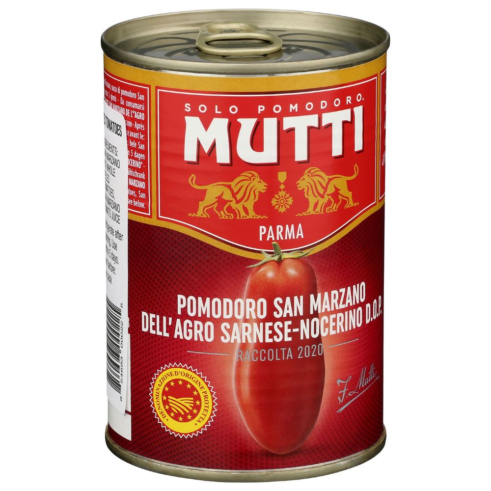 Mutti San Marzano Whole Peeled Tomatoes In Tomato Juice, 14 Ounce -- 6 Per Case