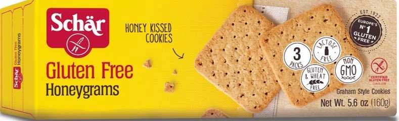 Schar Gluten Free Honeygrams, 5.6 Ounce -- 6 Per Case