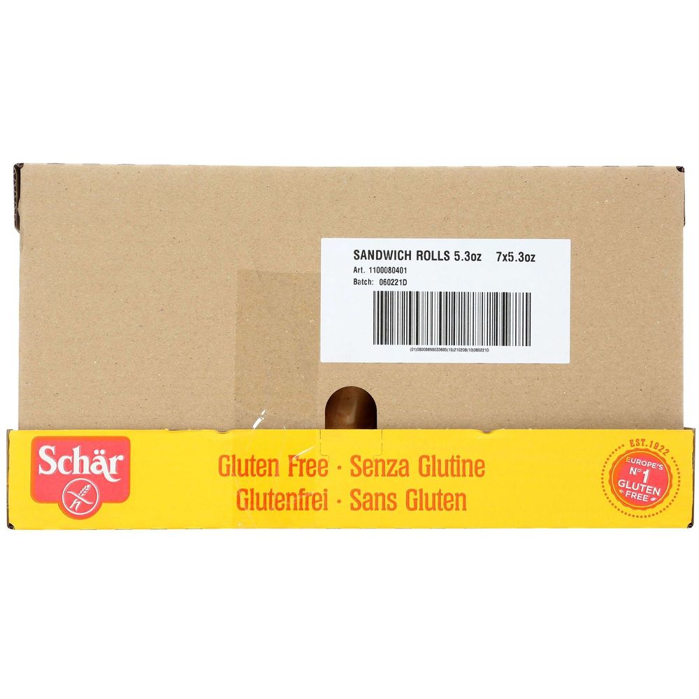 Schar Gluten Free Sandwich Roll, 5.3 Ounce -- 7 Per Case