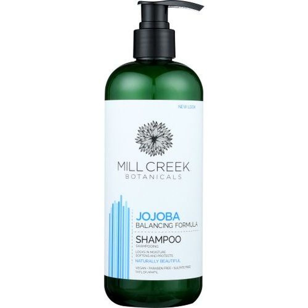 Mill Creek Botanicals Jojoba Balancing Formula Shampoo, 14 Ounce -- 3 Per Case