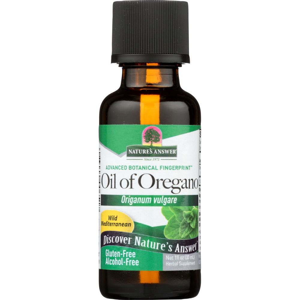 Natures Answer Alcohol Free Oil Of Oregano Leaf, 1 Ounce