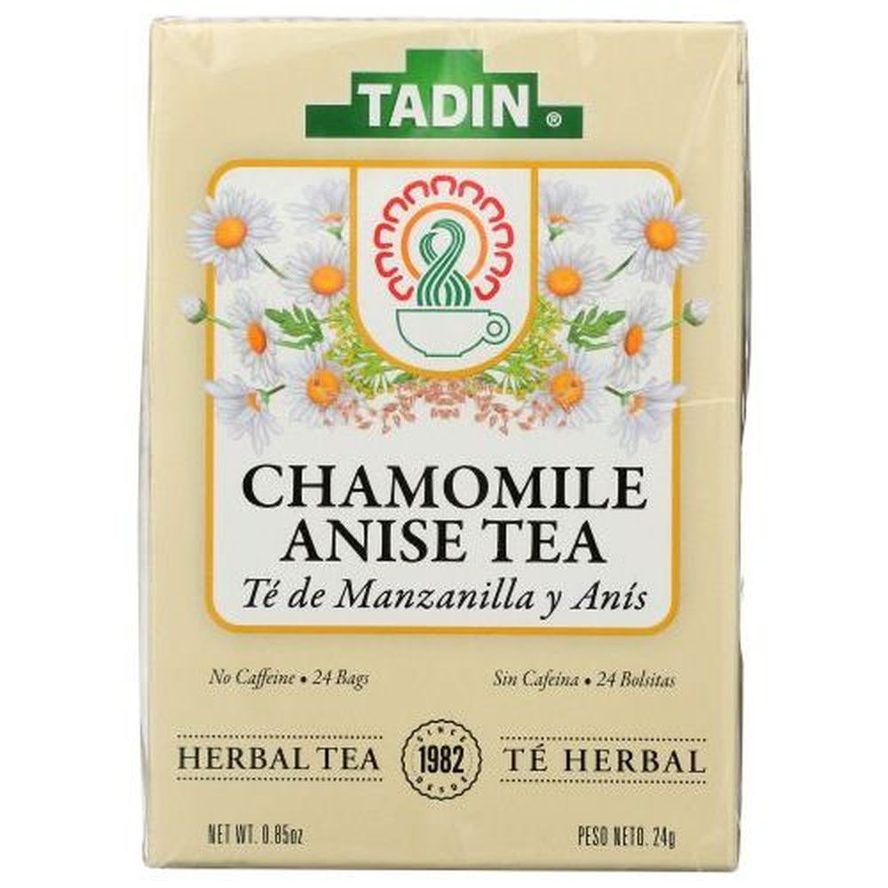 Tadin Chamomile Anise Tea, 24 Tea Bags -- 6 Per Case