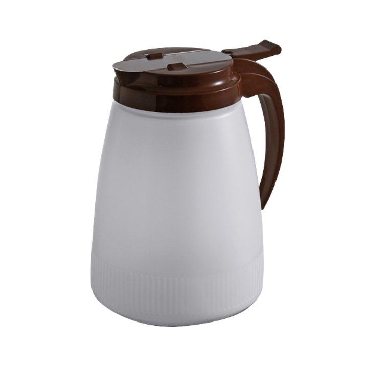 Vollrath 48 Ounce Server Brown Top, 6 Count