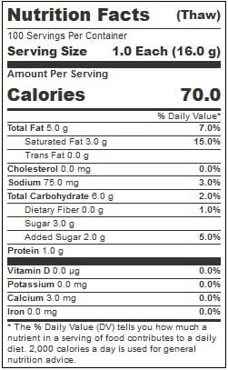 Dots Original Cocoa Mini Pop Dots, 0.57 Ounce -- 100 Per Case