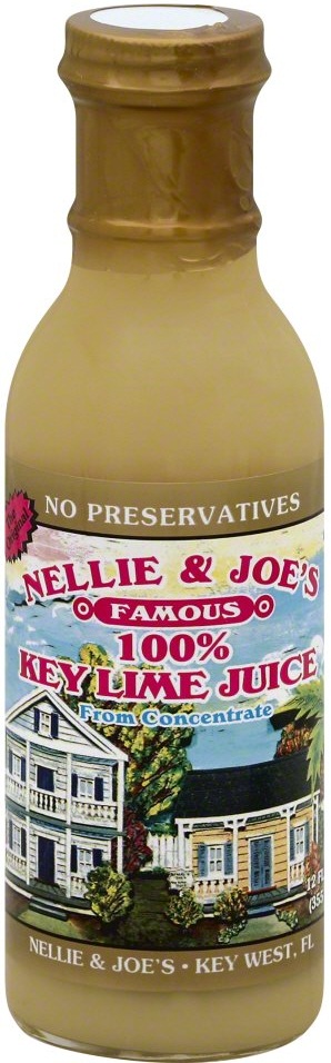 Nellie and Joes 100 Percent Key Lime Juice, 12 Fluid Ounce -- 12