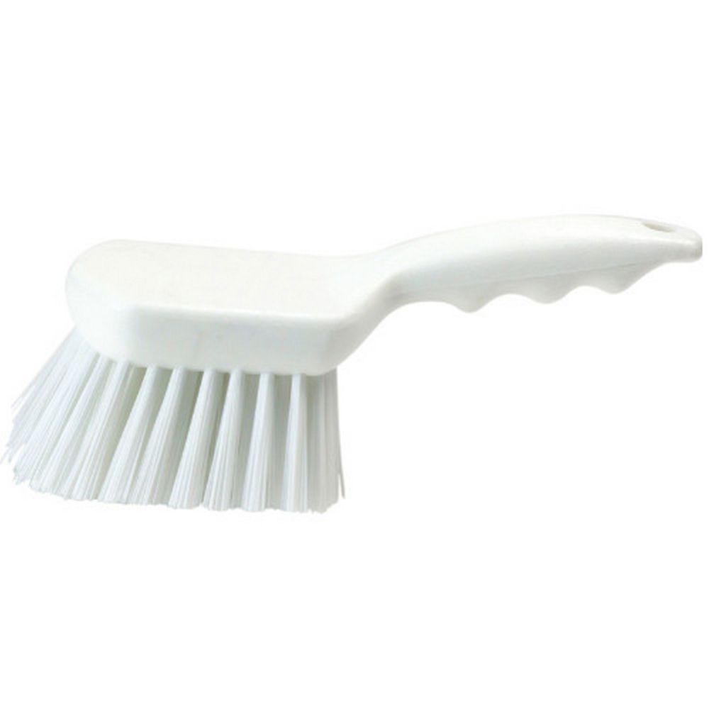 Carlisle 40541ec02 Sparta White Floater Scrub Brush With Polyester Bristles, 8 Inch Length