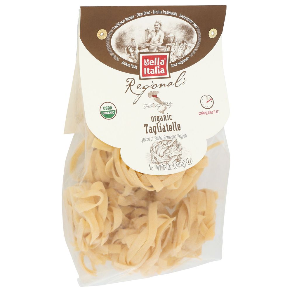 Bella Italia Organic Tagliatelle Pasta, 12 Ounce -- 12 Per Case