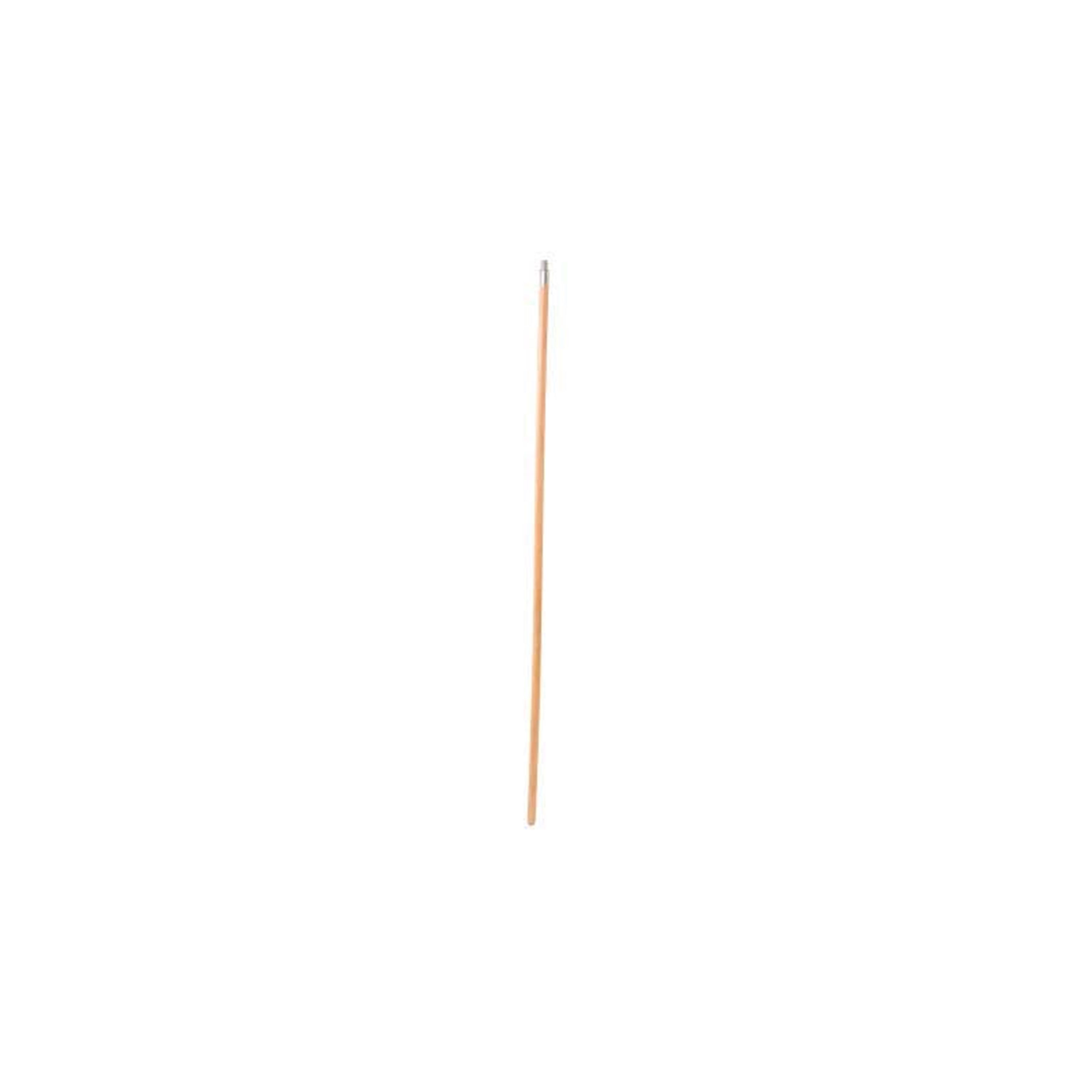 Rubbermaid Metal Tip Lacquered Wood Broom Handle, 60 Inch