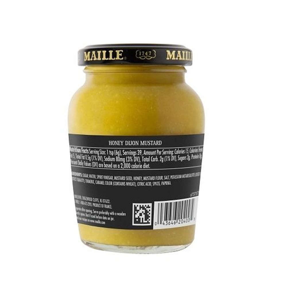 Maille Honey Dijon Mustard, 8 Ounce Bottle -- 6 Per Case