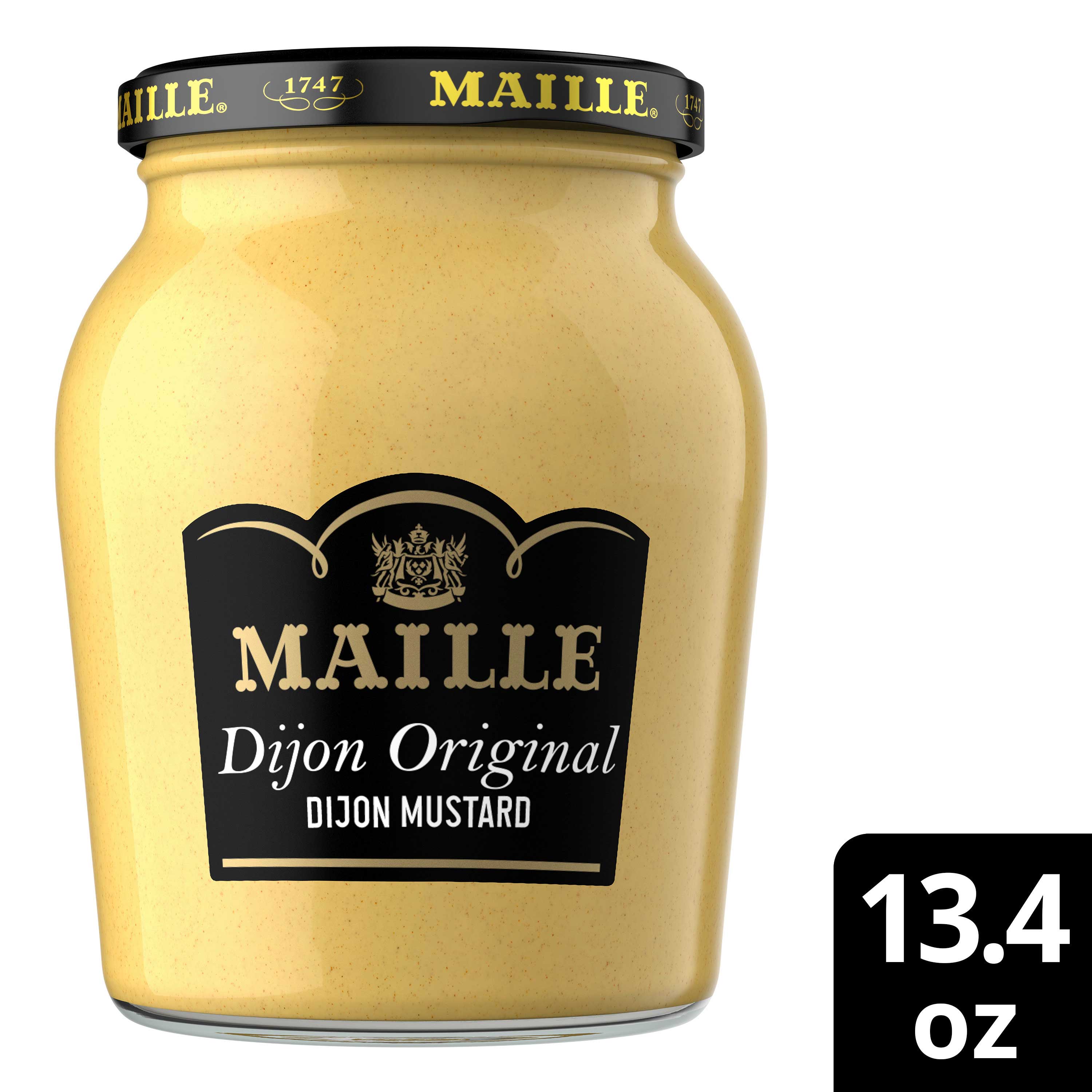 Maille Dijon Original Mustard, 13.4 Ounce -- 6 Per Case