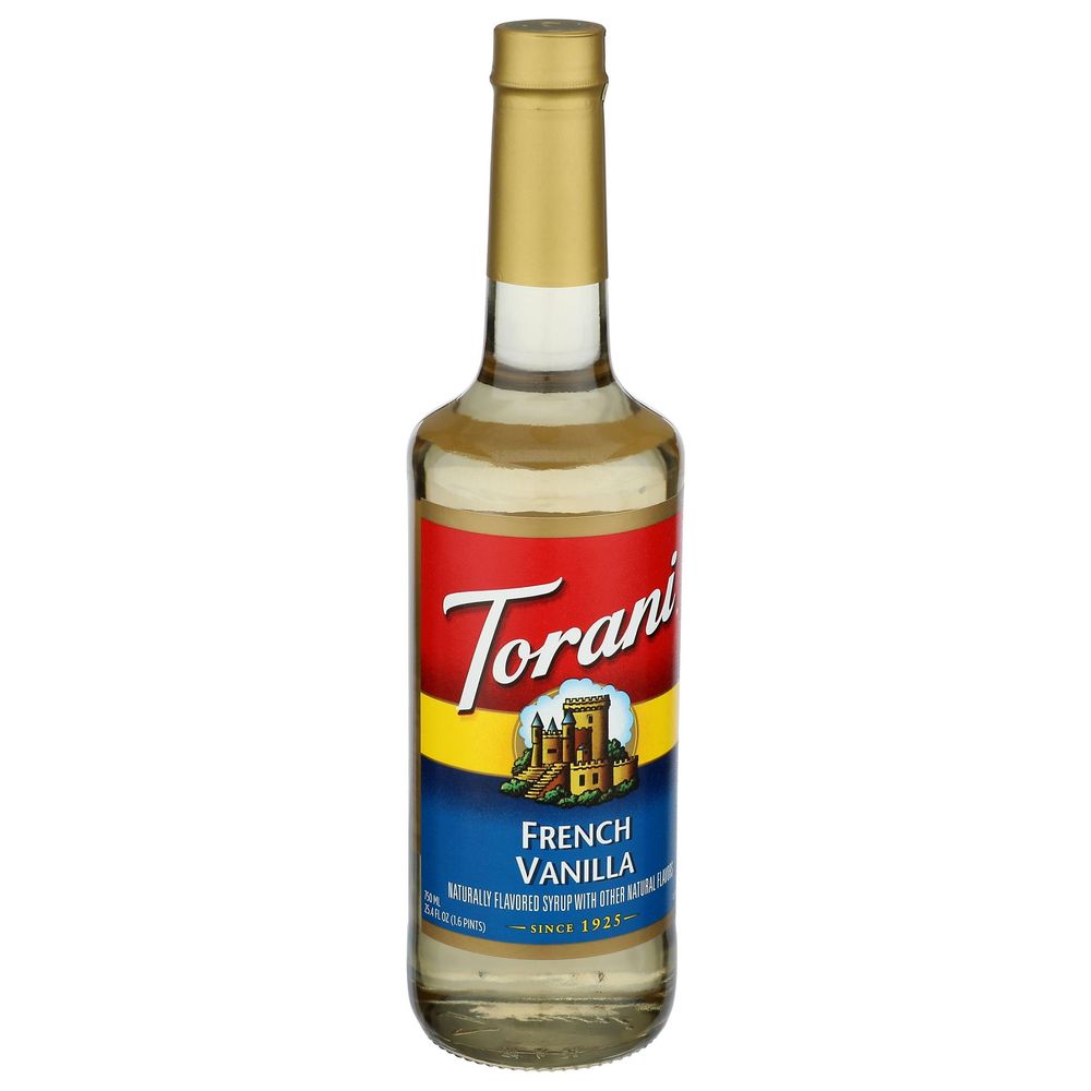 Torani French Vanilla Syrup, 25.4 Fluid Ounce -- 6 Per Case