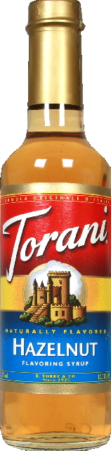 Torani Hazelnut Flavoring Syrup, 12.7 Fluid Ounce -- 4 Per Case
