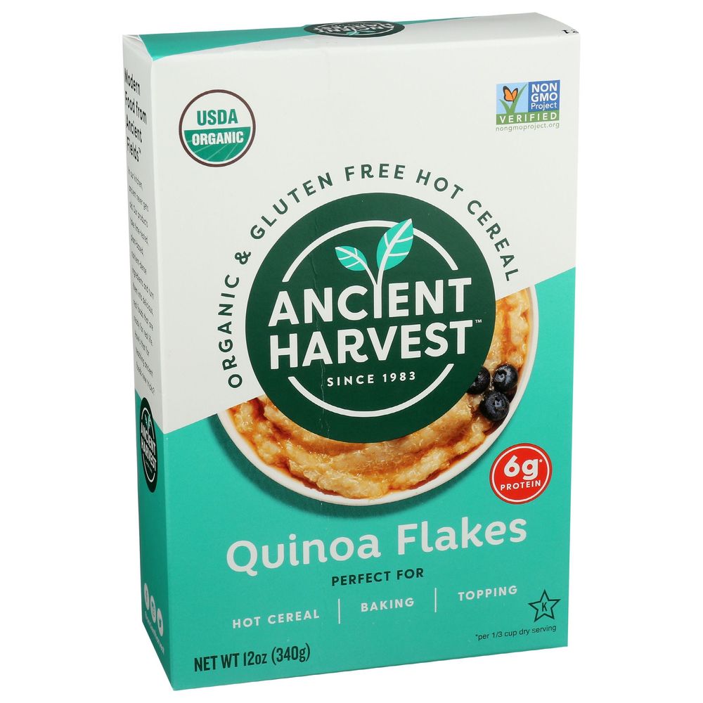 Ancient Harvest Organic Quinoa Flakes, 12 Ounce -- 12 Per Case