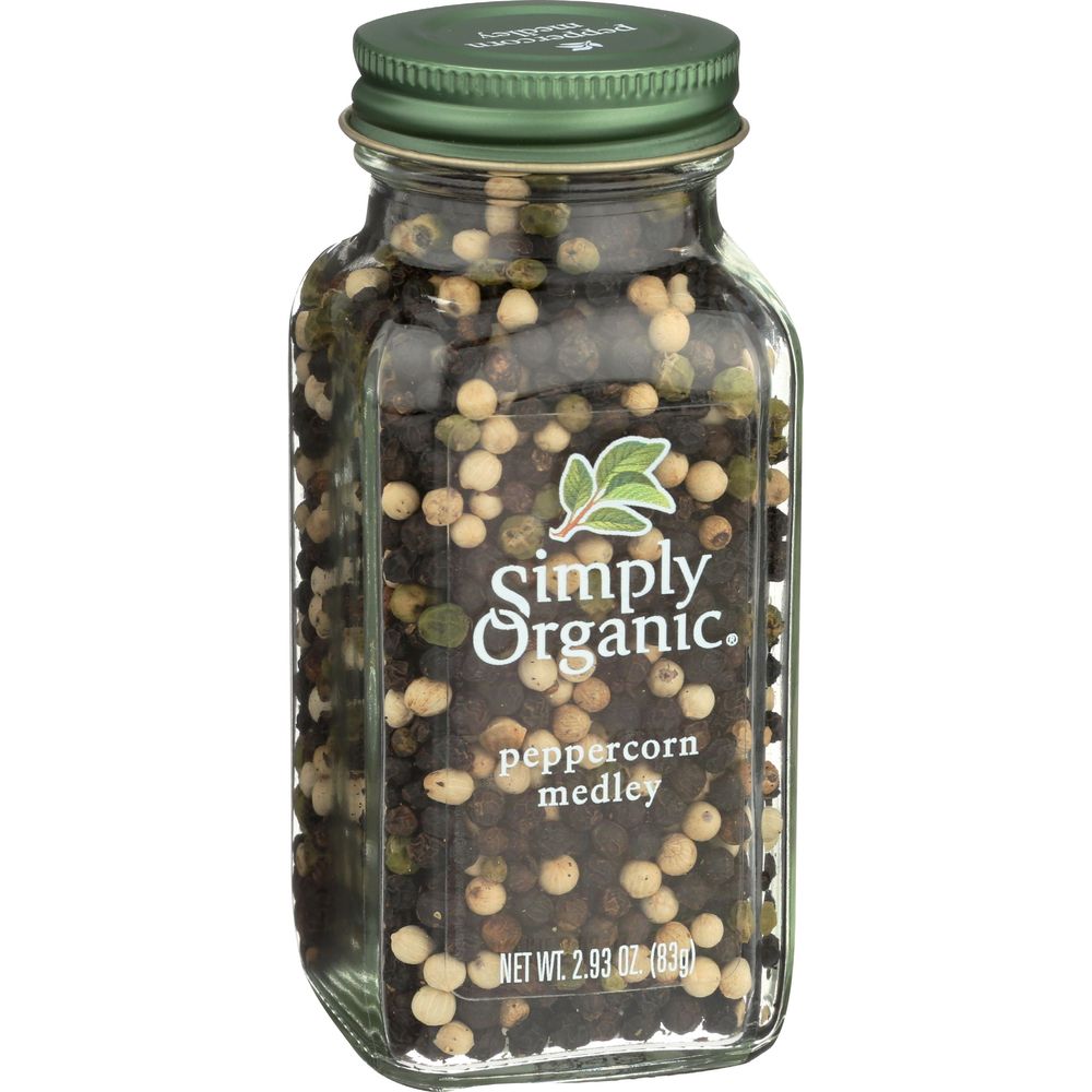 Simply Organic Peppercorn Medley, 2.93 Ounce -- 6 Per Case