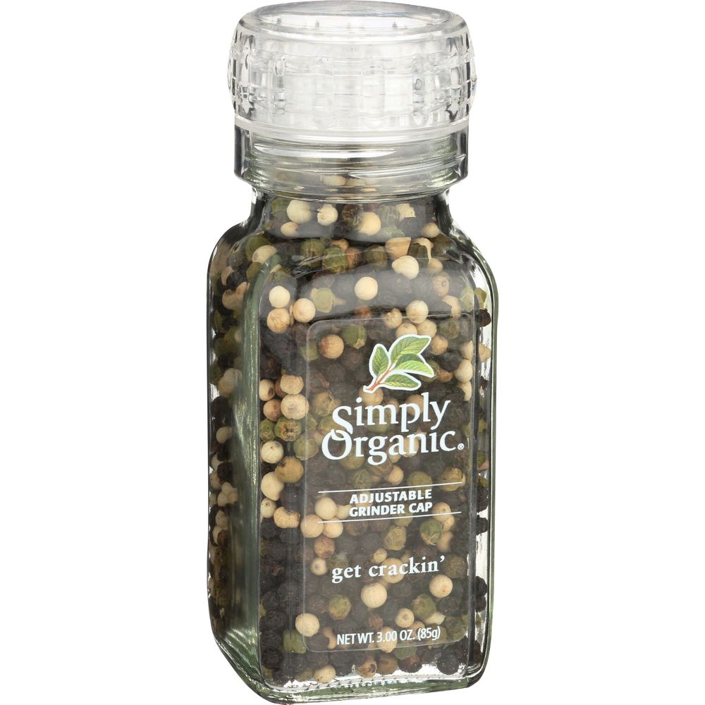 Simply Organic Get Crackin Peppercorn Mix, 3 Ounce -- 6 Per Case