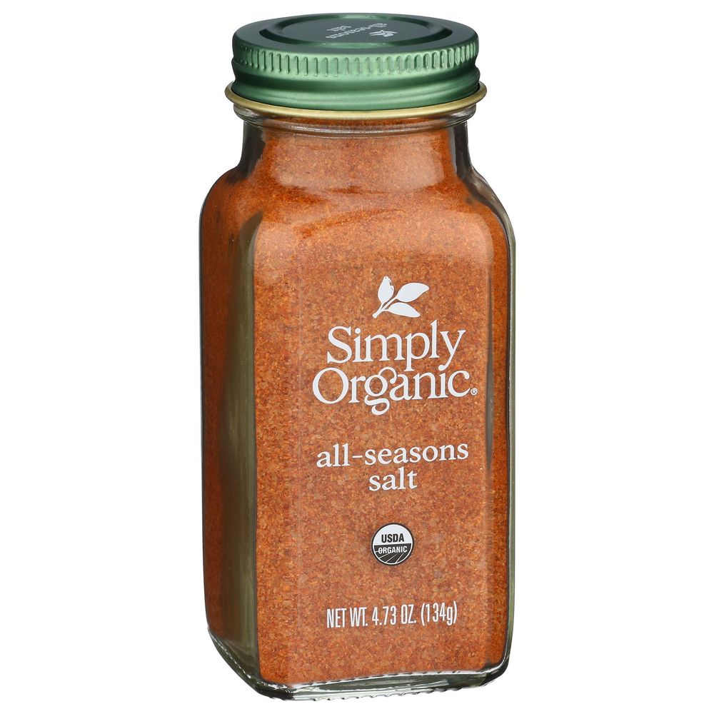 Simply Organic All-seasons Salt, 4.73 Ounce Bottle -- 6 Per Case
