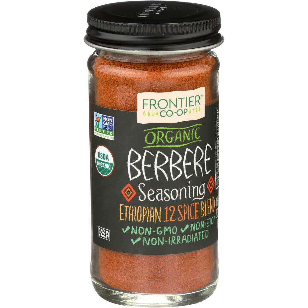Frontier Herb Organic Berbere Seasoning, 2.3 Ounce.