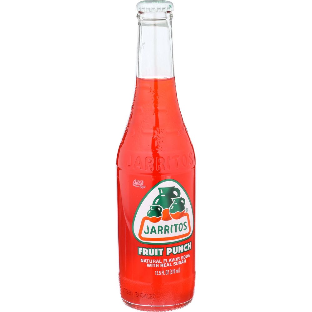 Jarritos Fruit Punch Soda, 12.5 Fluid Ounce -- 24 Per Case