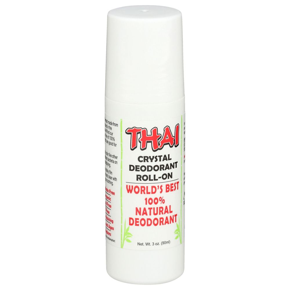 Thai Crystal Liquid Deodorant Roll-on, 3 Ounce