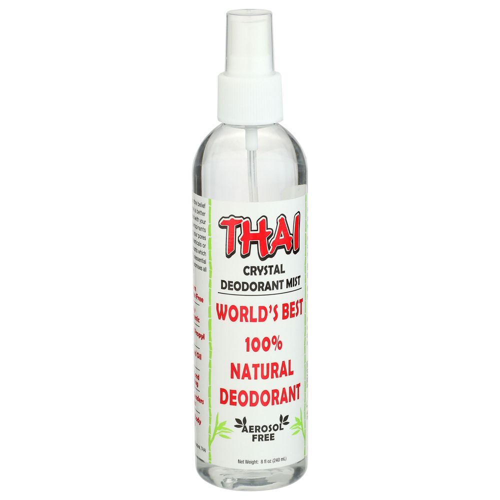 Thai Crystal Deodorant Mist, 8 Ounce