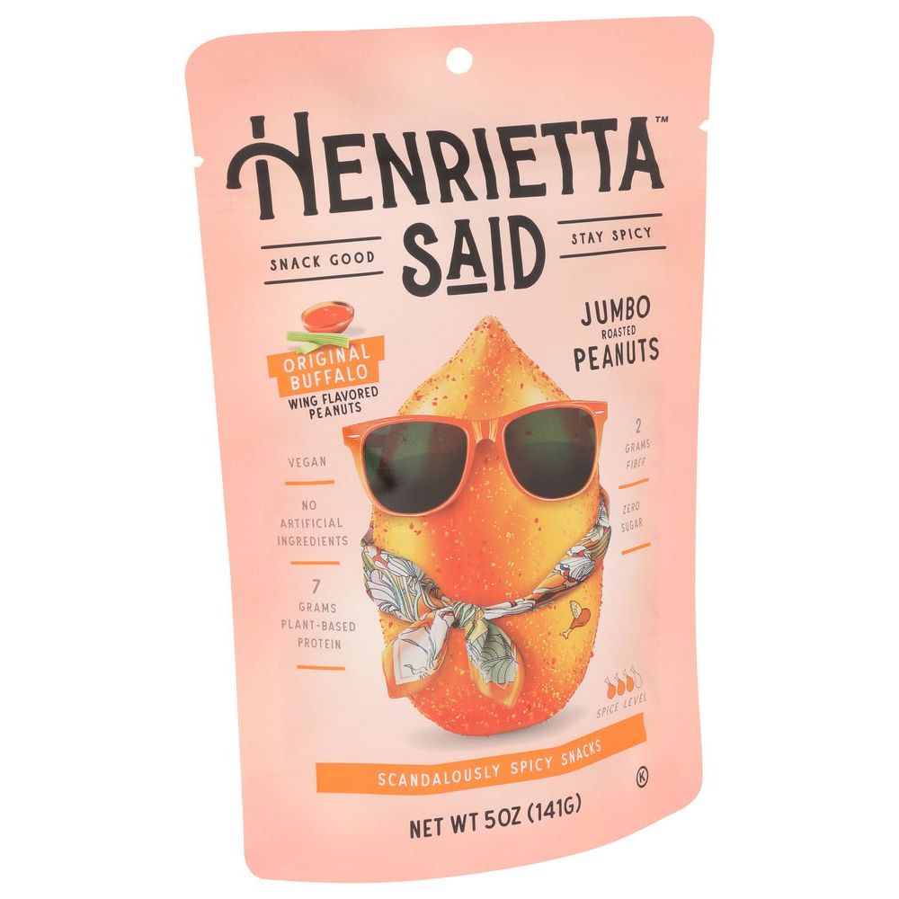 Henrietta Said Original Buffalo Peanuts, 5 Ounce -- 12 Per Case