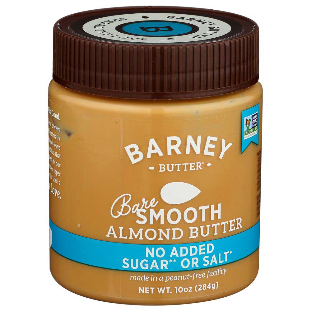 Barney Butter Bare Smooth Almond Butter, 10 Ounce -- 6 Per Case