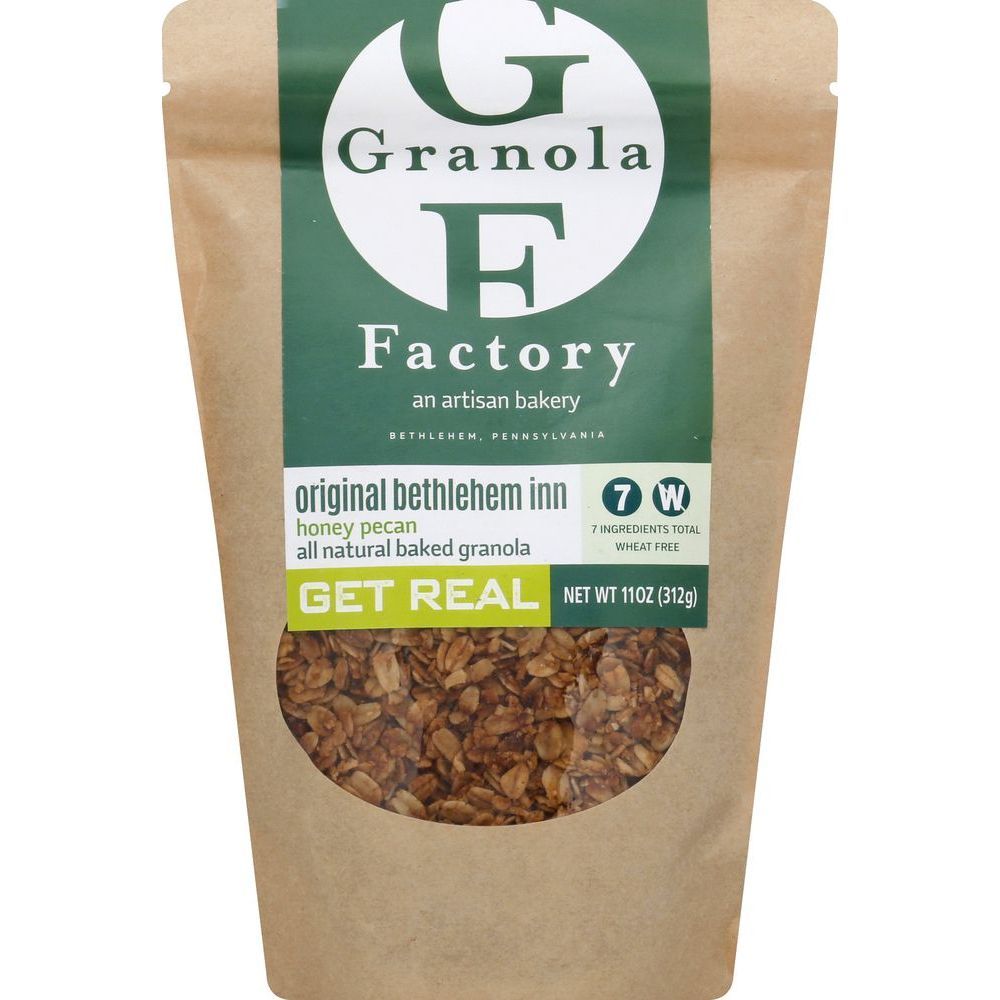 Granola Factory Baked Honey Pecan Original Bethlehem Inn Granola, 11 Ounce -- 6 Per Case