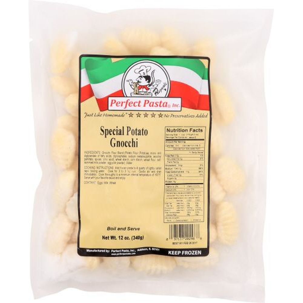 Perfect Pasta Special Potato Gnocchi, 12 Ounce -- 10 Per Case